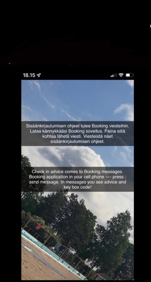 Yksioe 1 Km Jokirannasta Foeriltae/ 2 Km Torilta Apartman Turku Kültér fotó