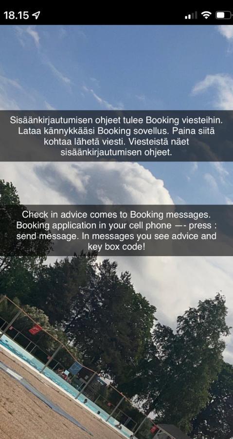 Yksioe 1 Km Jokirannasta Foeriltae/ 2 Km Torilta Apartman Turku Kültér fotó